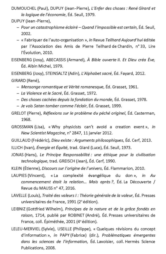 Page d'un livre intitulé Grains de Sinapi montrant un texte.
